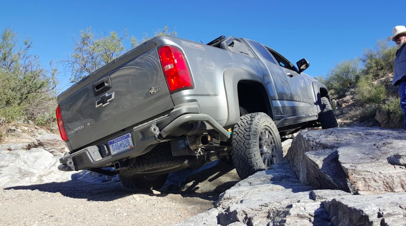 Illustration for article titled Here's Why the 2019 Chevy Colorado ZR2 Bison Can Take Such a Hammering Off-Road